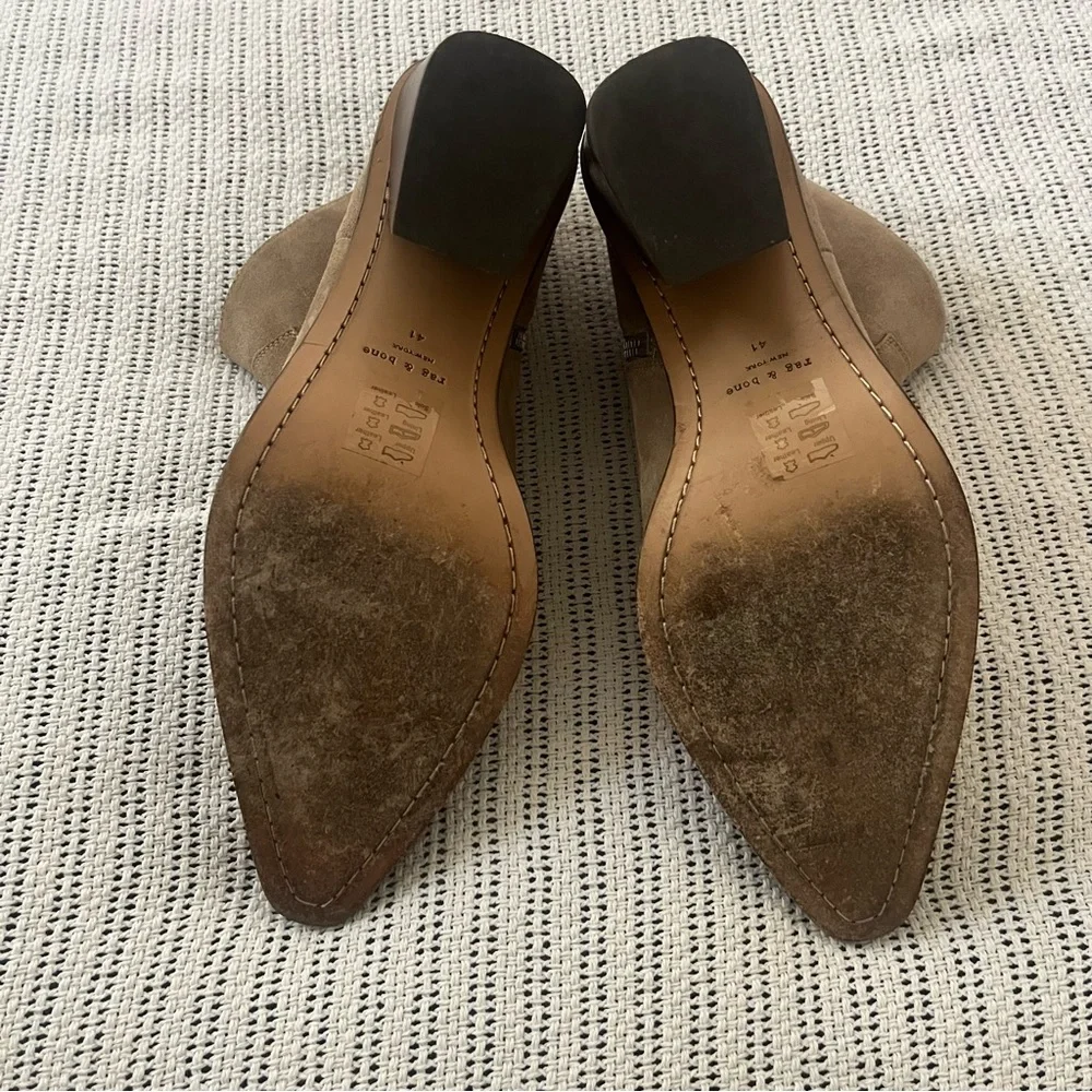 Rag & Bone Suede Ankle Booties